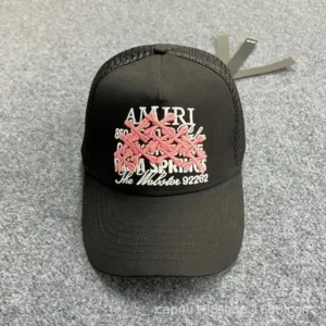 AMIRI Black Cap: Urban vibes with pink