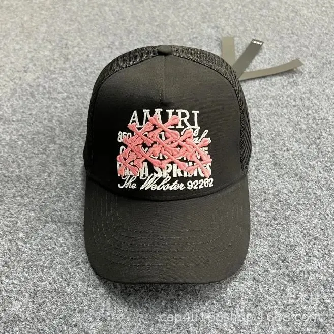 AMIRI Black Cap: Urban vibes with pink