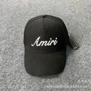 AMIRIri Black Baseball Cap: Stylish