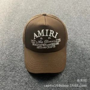 AMIRI Brown Cap: Embrace Street style