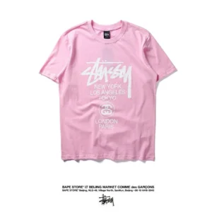Stussy Pink Tee: Street style Essential for