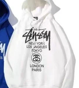 Stussy White Hoodie: Urban Style & Global