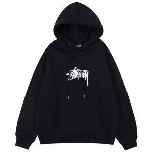Stussy Black Hoodie: Comfort Meets Street
