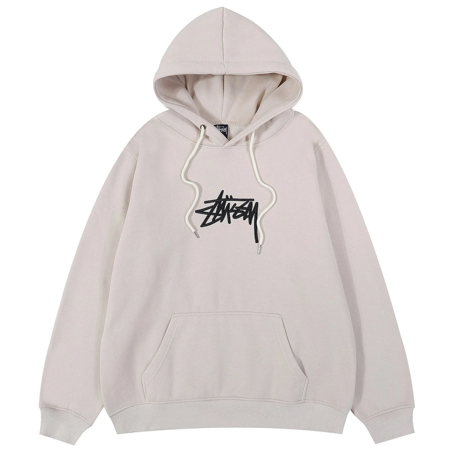 Stussy Light Beige Hoodie: Urban