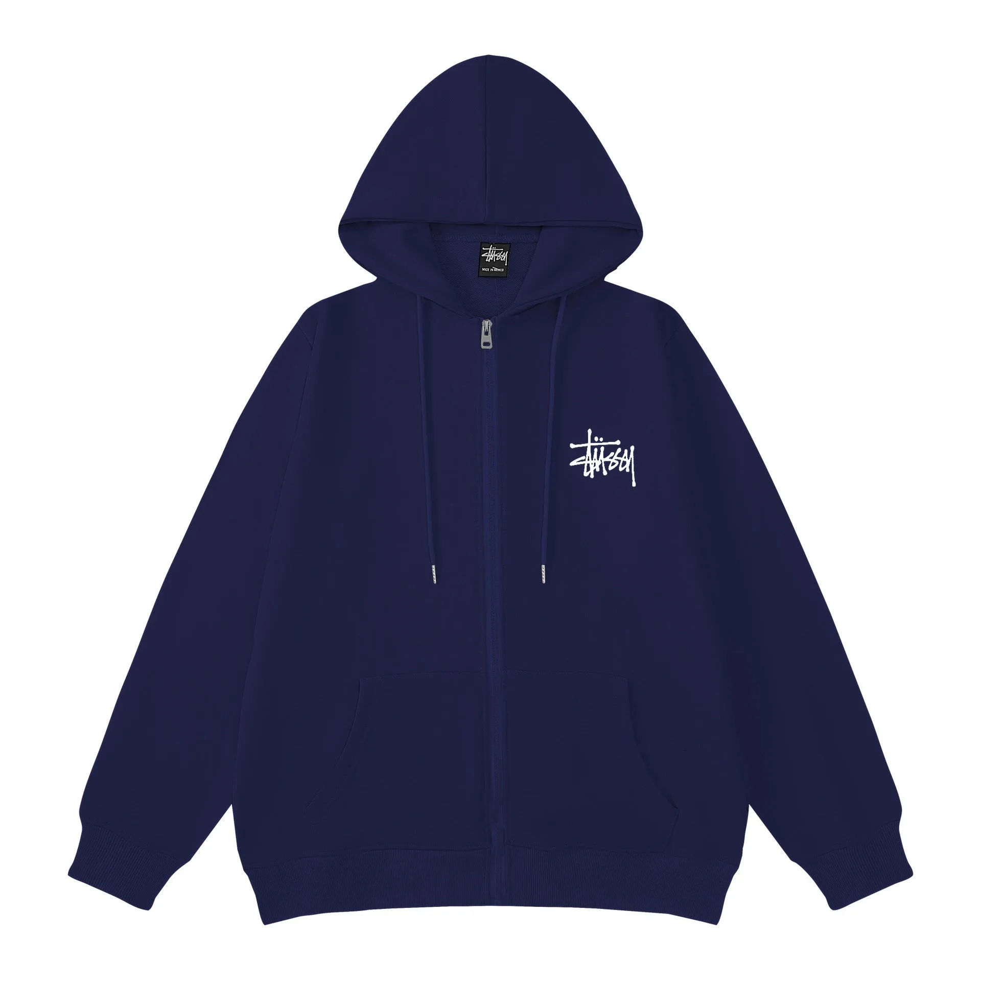 Stussy Navy Hoodie: Cool Streetwear