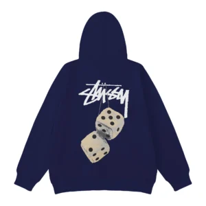Stussy Navy Dice Hoodie: Urban Style