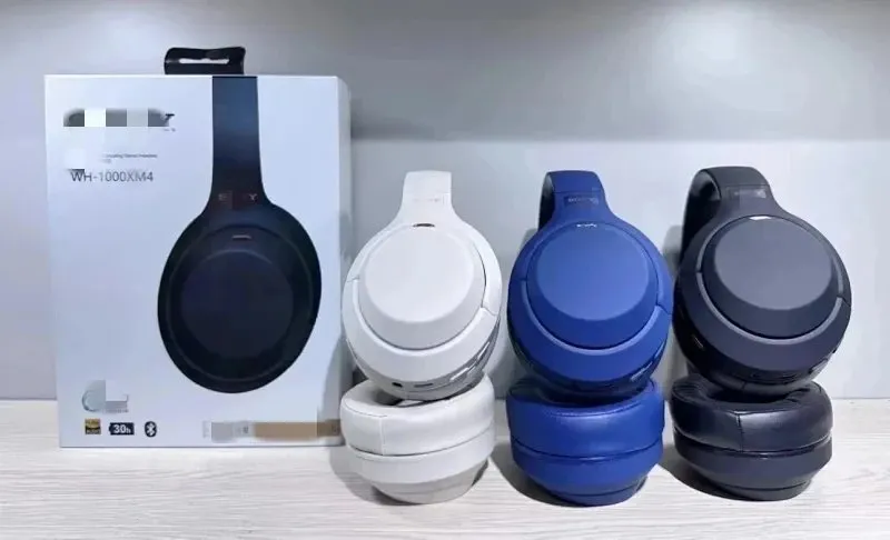 Sony WH 1000XM4 Blue Wireless Headphones