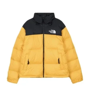 The North Face Yellow Down Jacket: Ideal for