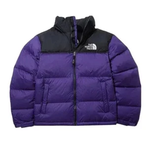 The North Face Purple Puffer Jacket: Stylish