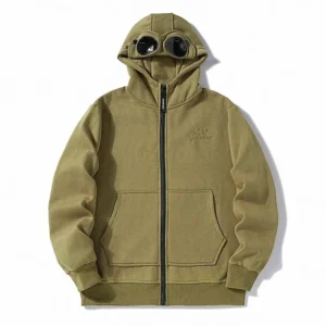 CP Company Utility Style Olive Hooded Jacket