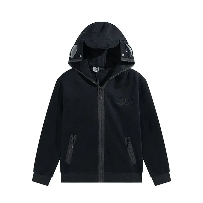 CP Company Black Hooded Jacket: Trendy