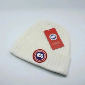 Canada Goose Arctic Program White Knit Hat