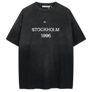 Acne Studios Black T Shirt: Vintage 1996