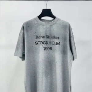Acne Studios Grey Tee: 1996 Inspired Urban