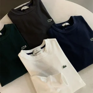 Lacoste Classic Tees White, Timeless