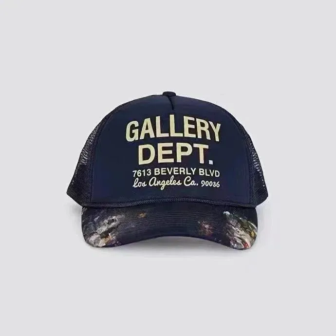 Gallery Dept. Navy Cap with Artistic Brim