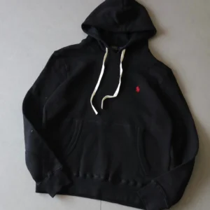 Polo Ralph Lauren Black Hoodie: Iconic Logo