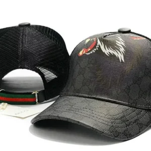 Gucci Black Mesh back Cap Luxury