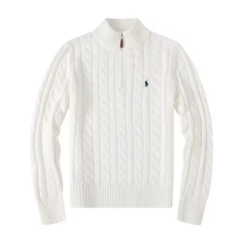 Ralph Lauren Polo White Knit: Comfort