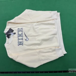 Nike Creamy Beige Sweatshirt: Sporty chic