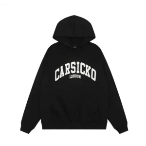CARSICKO London Black Hoodie: Comfort