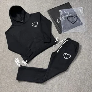 Cavsicko Black Heart Emblem Tracksuit