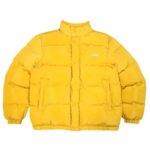 Carhartt Yellow Puffer Jacket: Cozy