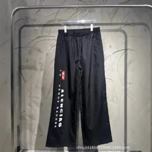 Balenciaga Black Men's Pants: Fashion forward Urban Edge