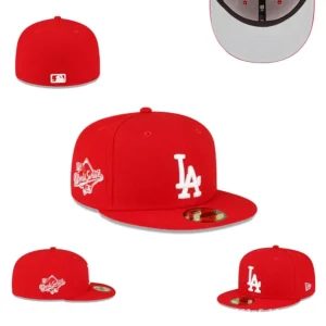 New Era Red LA Cap Stylish & Sporty