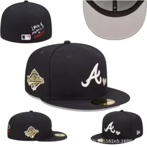 New Era Atlanta Black Cap Stylish