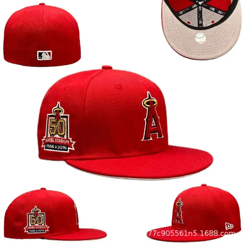 New Era 59FIFTY Red Angels Cap Commemorative