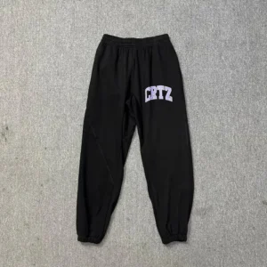 CRTZ Black Sweatpants: Street style Comfort