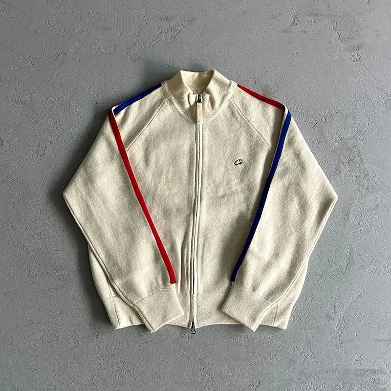 Champion Cream Track Jacket: Comfortable
