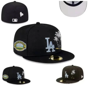 New Era LA Black Cap Iconic Design for