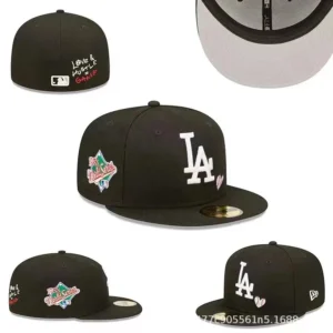 New Era LA Black Cap Show Your Team