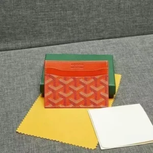 Goyard Orange Card holder: A Luxury