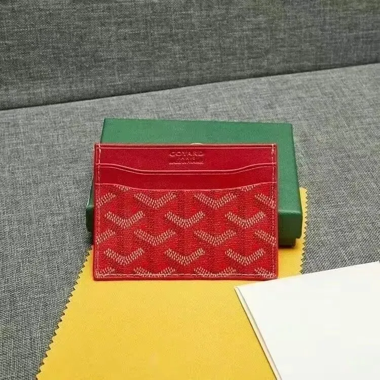 Goyard Red Cardholder: Luxury for Your