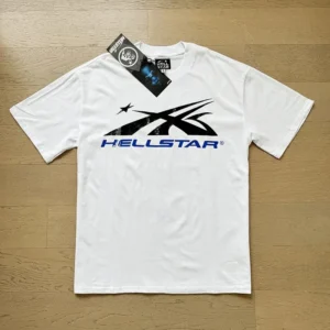 HELLSTAR White Graphic T Shirt: Stand Out