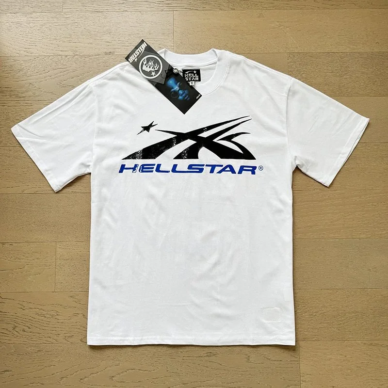 HELLSTAR White Graphic T Shirt: Stand Out