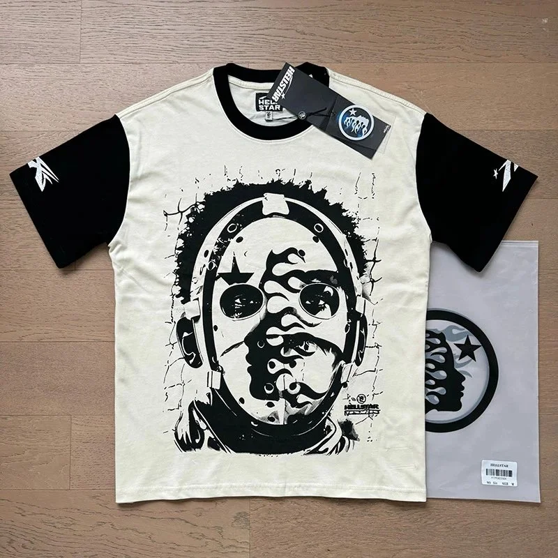 HELLSTAR Punkish Off white T Shirt, Unique