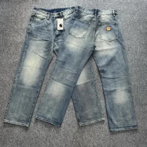 Carhartt Light Blue Denim Jeans Casual Cool