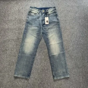 CAPTIVATE Light Blue Straight Leg Jeans