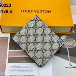 Gucci Beige Blue Wallet: An Iconic Fashion