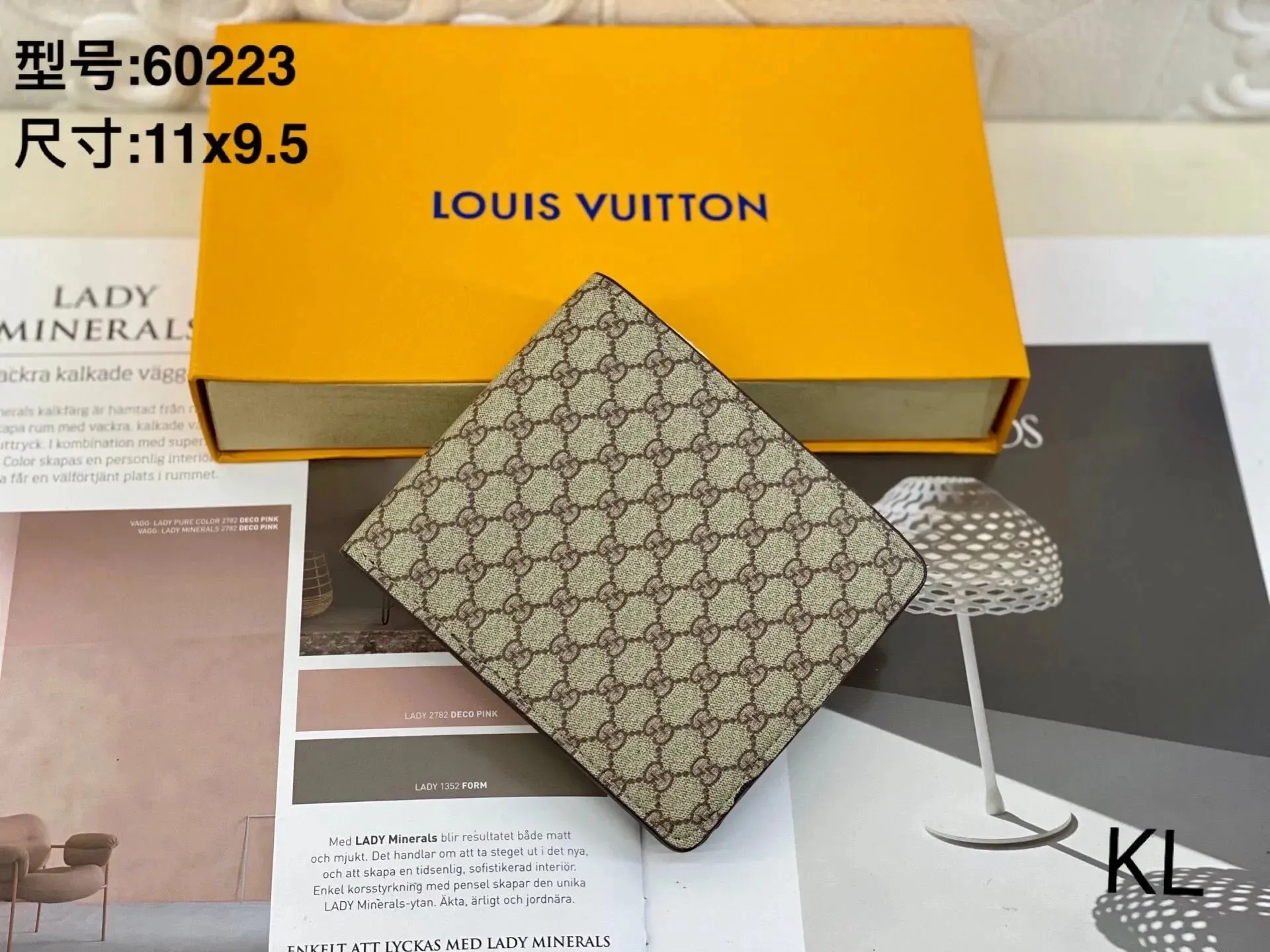 Gucci Beige Monogram Wallet: Timeless Design