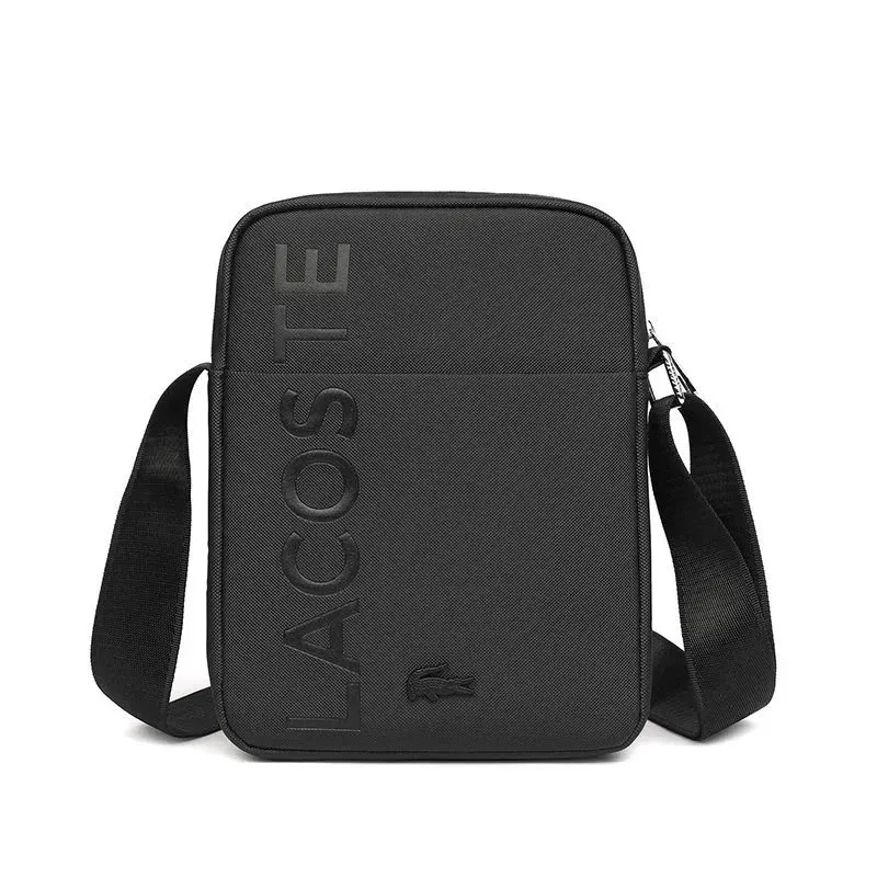 Lacoste Black Cross body: Durable
