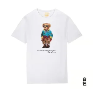 Ralph Lauren Polo Bear White Tee: Luxury in