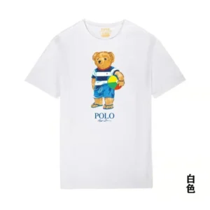 Polo Ralph Lauren White Teddy T shirt