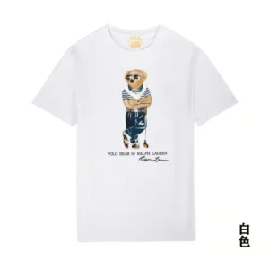 Ralph Lauren Polo Bear White Tee: Dapper
