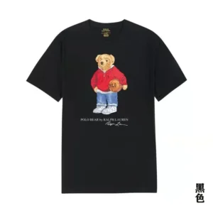 Ralph Lauren Polo Bear Black Tee: Fun and Premium