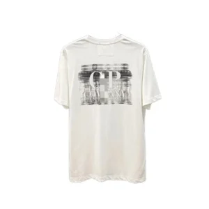 CP Company White Tee: Street ready, Unique